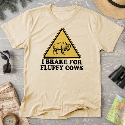 Brake For Fluffy Cows T-Shirt