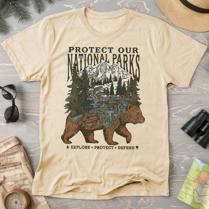 Protect Our Parks Bear T-Shirt