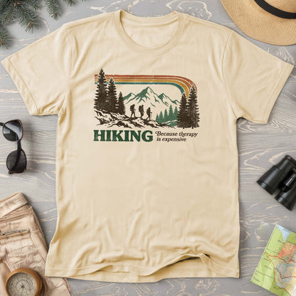Hiking Retro Therapy T-Shirt