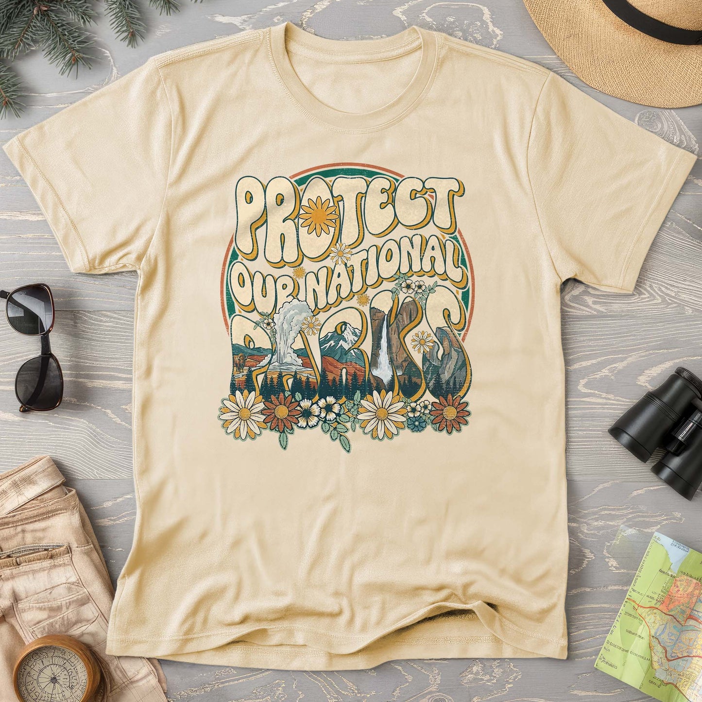 Protect Our Parks Groovy T-Shirt
