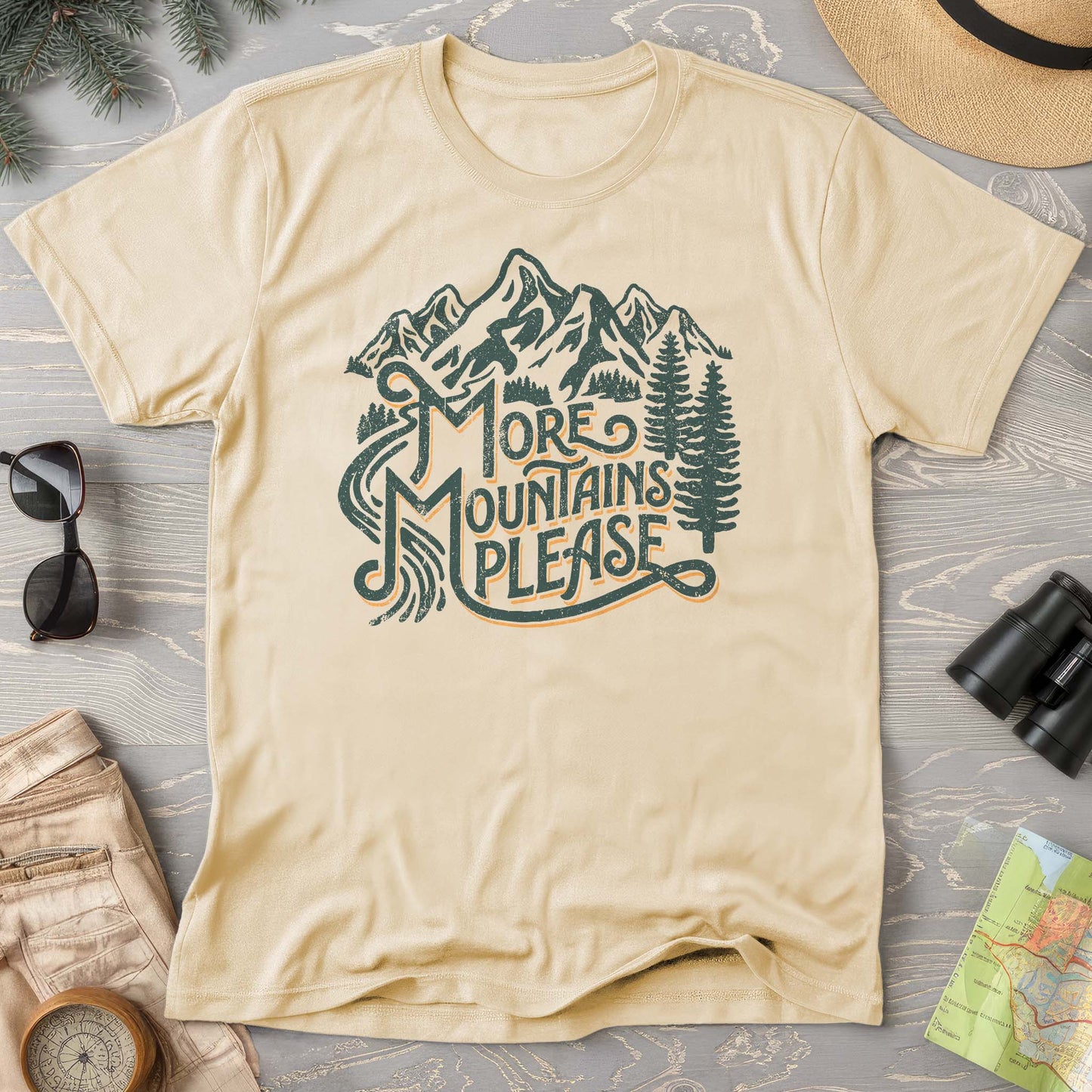 More Mountains Please T-Shirt