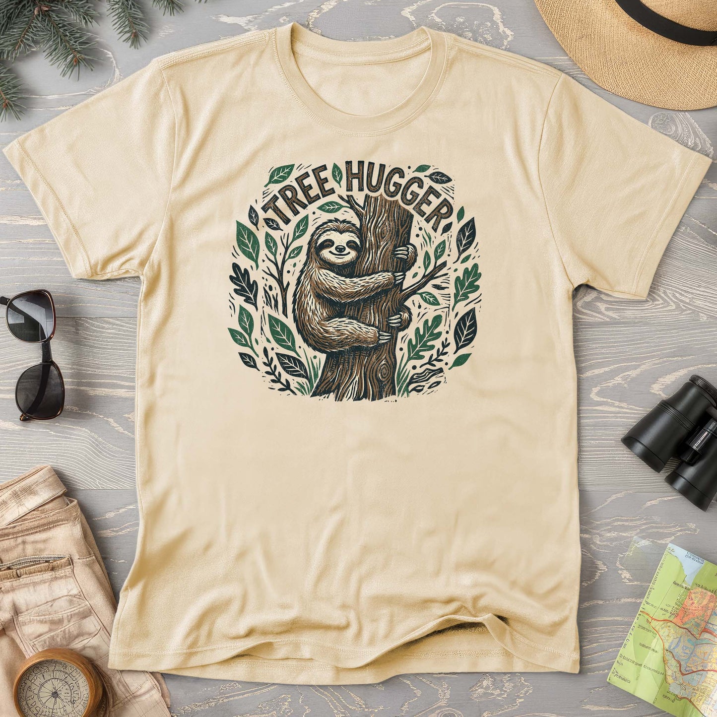 Tree Hugger Sloth T-Shirt