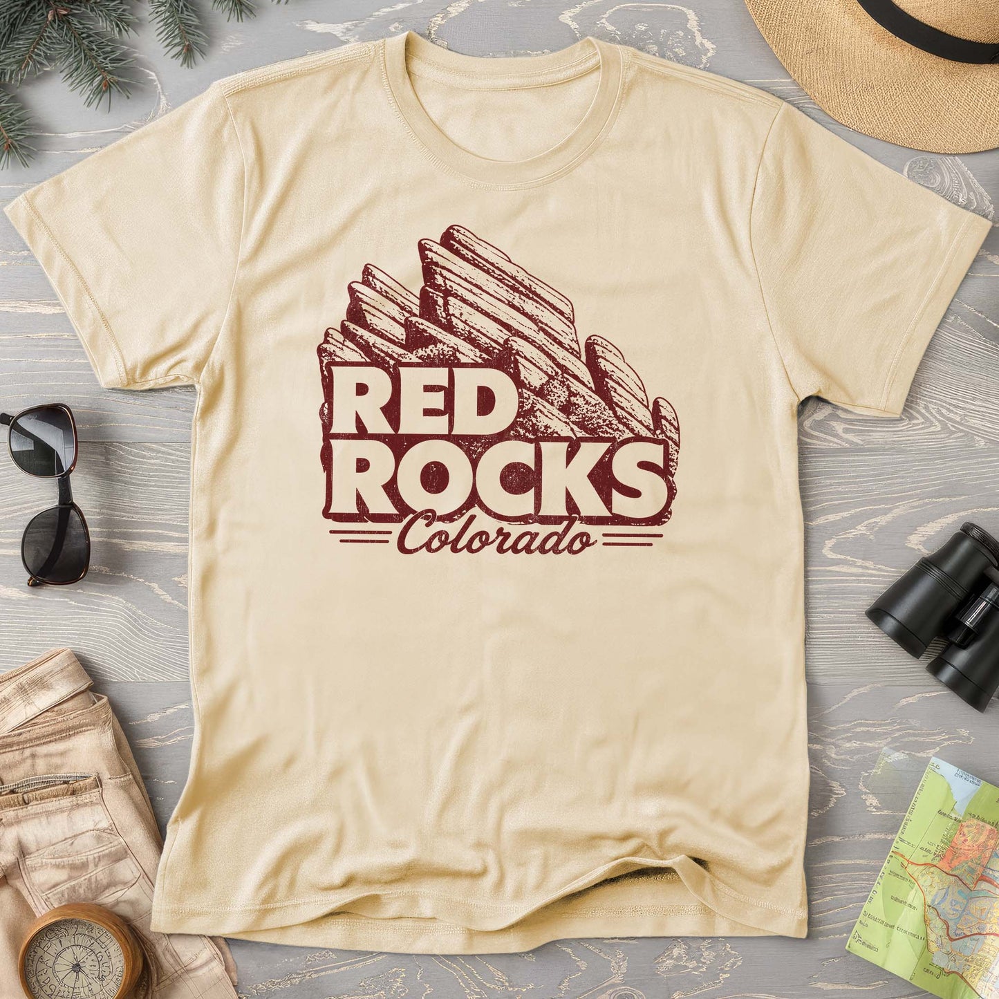 Red Rocks Vintage T-Shirt