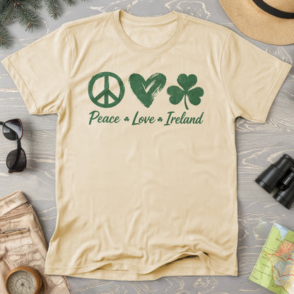 Peace Love Ireland T-Shirt