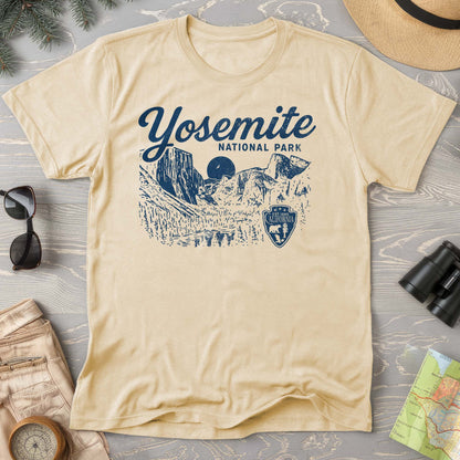 Yosemite National Park "Vintage Sketch" Comfort Colors T-Shirt