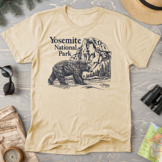 Yosemite National Park "Half Dome Bear" T-Shirt