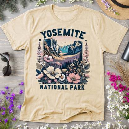 Yosemite National Park "Wildflower" Comfort Colors T-Shirt