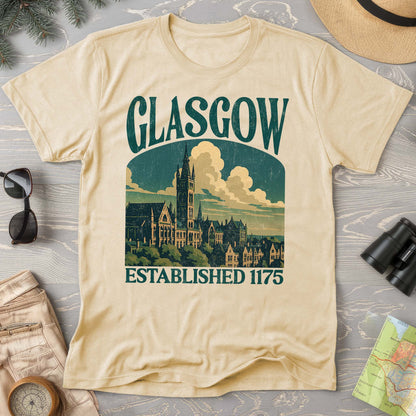 Glasgow Scotland "Big and Bold" Comfort Colors T-Shirt