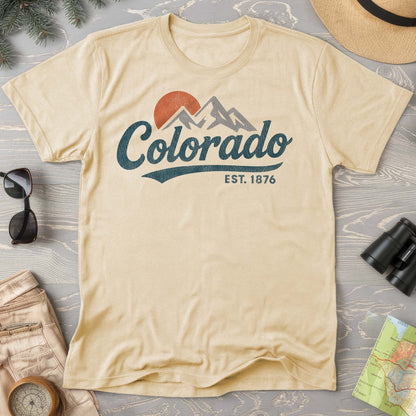 Colorado Vintage Logo Textured T-Shirt