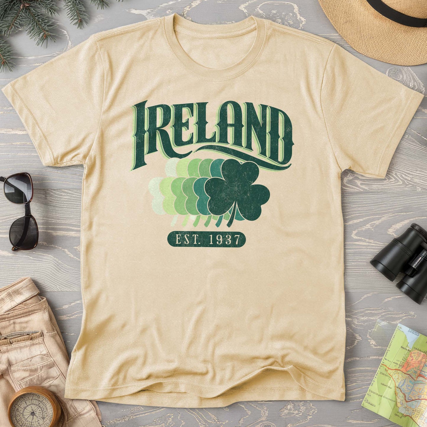 Ireland Shamrock Series Comfort Colors T-Shirt