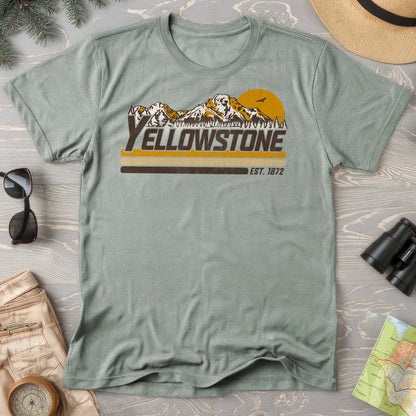 Yellowstone Retro Stripe Comfort Colors T-Shirt