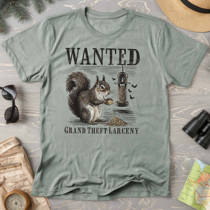 Funny Bird Lover Squirrel Comfort Colors T-Shirt