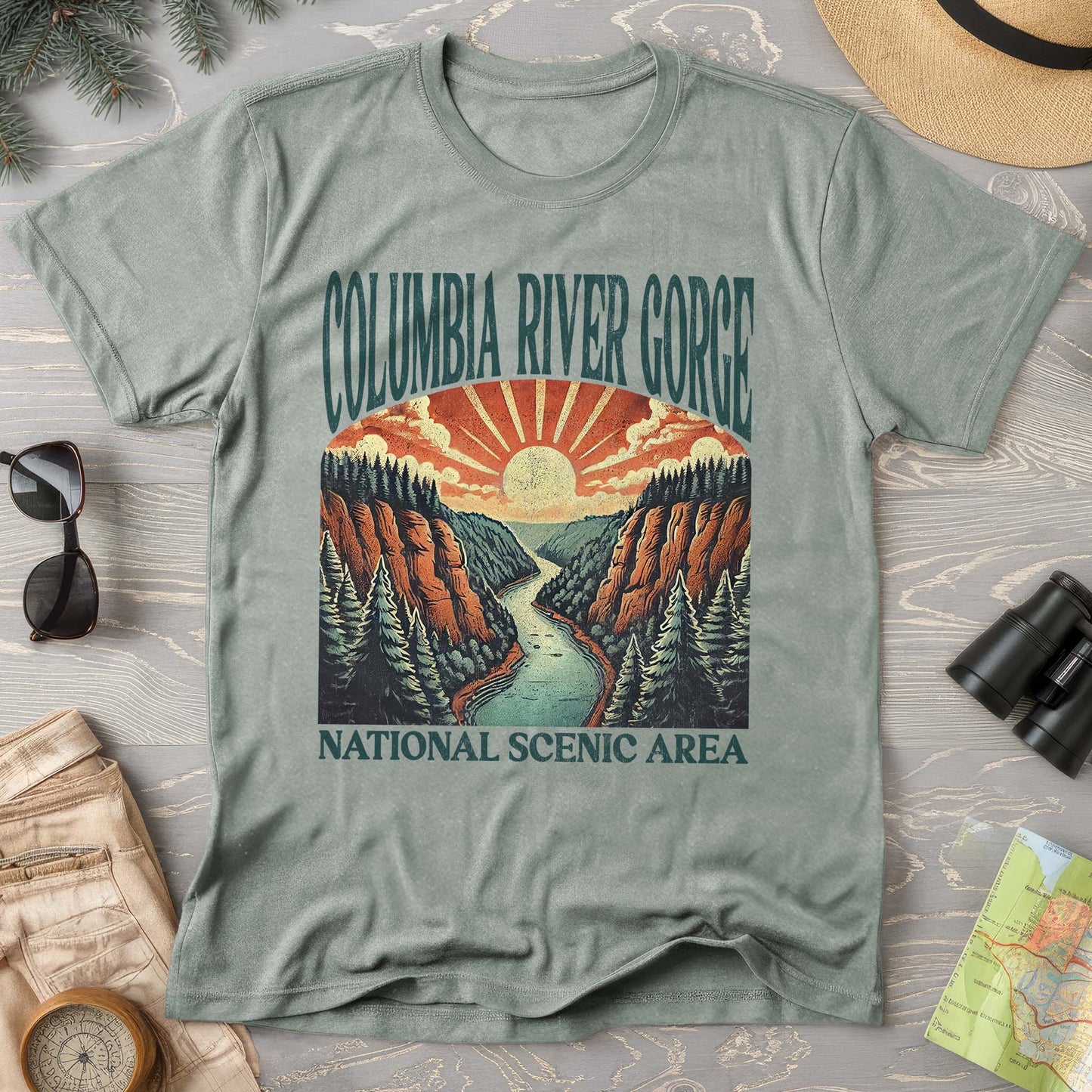 Columbia River Gorge "Big and Bold" Comfort Colors T-Shirt