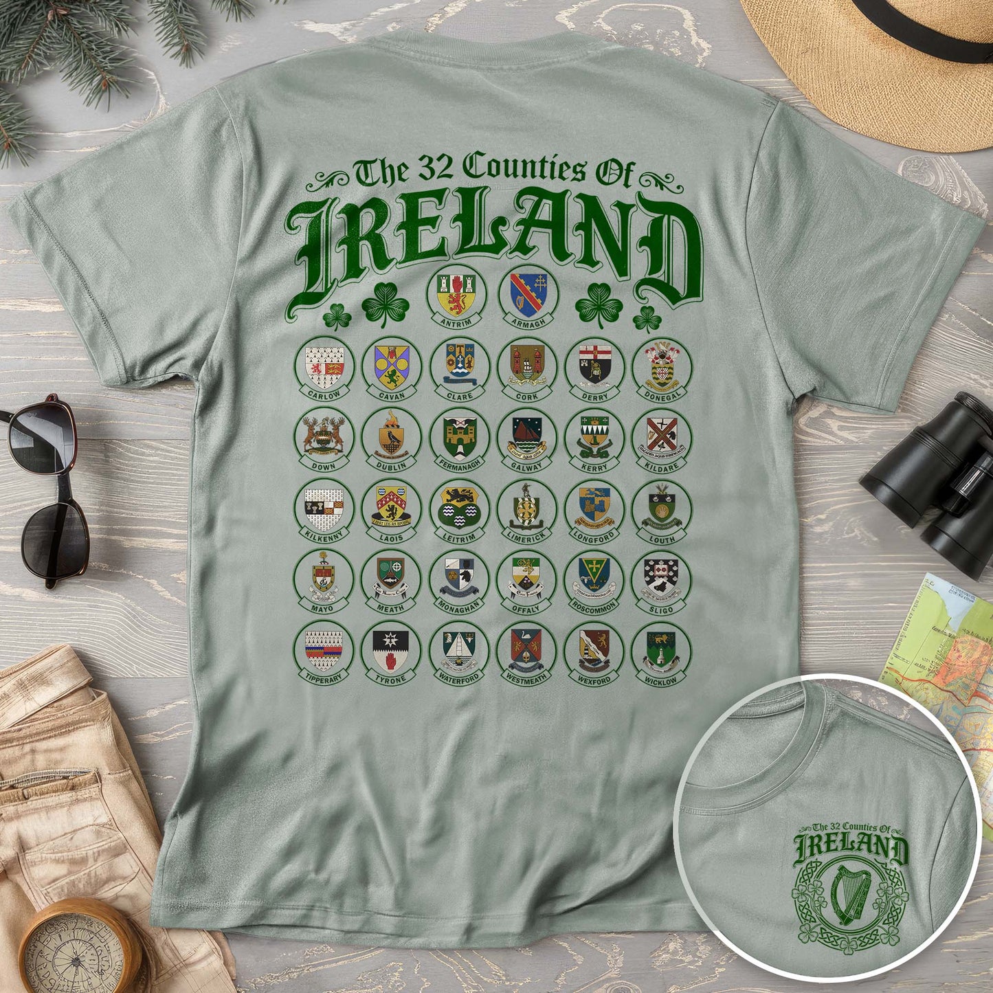 Ireland County Crests T-Shirt