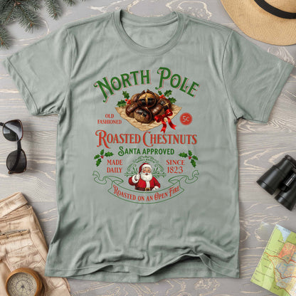 North Pole Roasted Chestnuts Comfort Colors T-Shirt