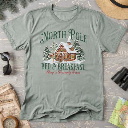 North Pole Bed and Breakfast "Heavenly Peace" Comfort Colors T-Shirt