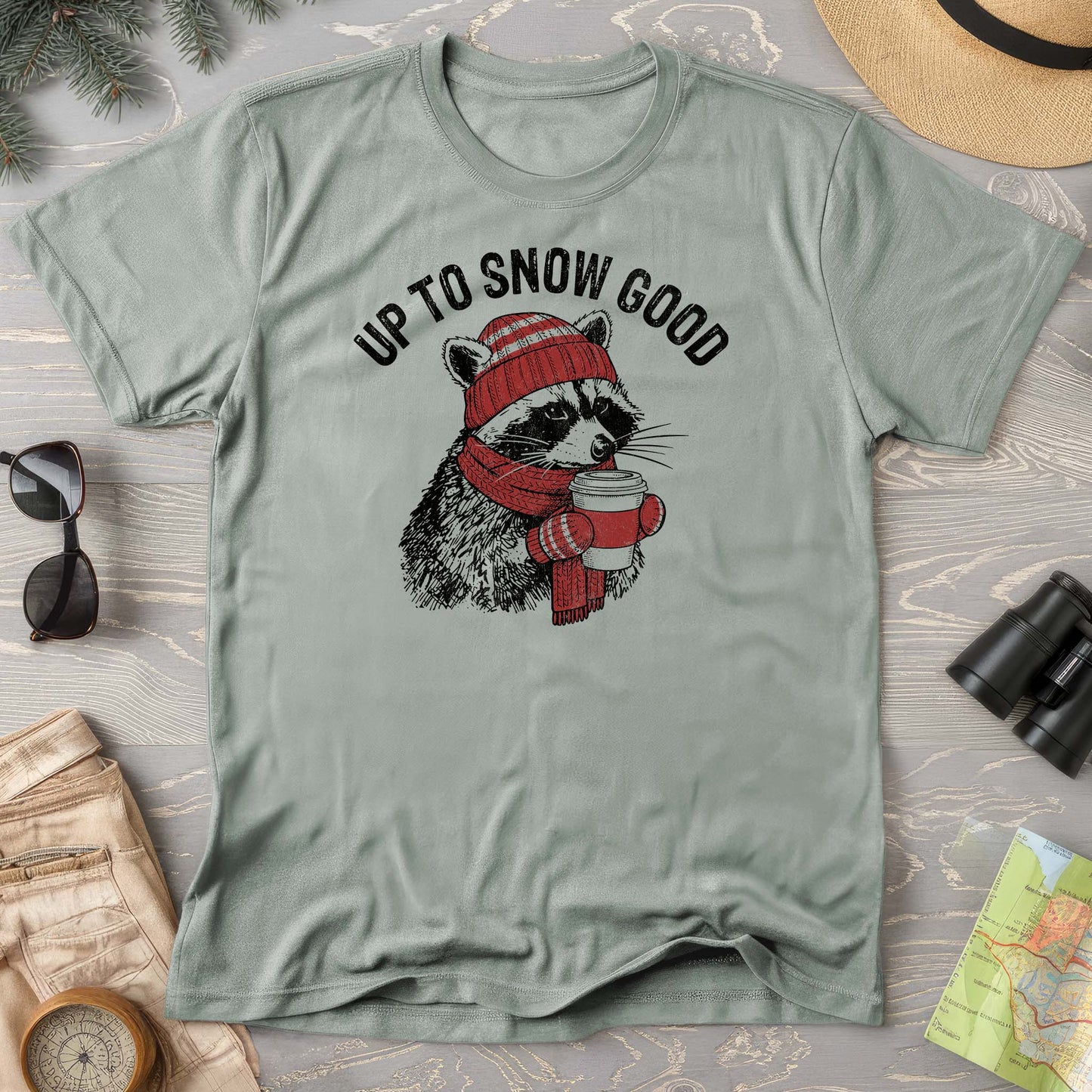 Up To Snow Good Comfort Colors T-Shirt
