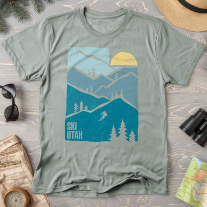 Ski Utah Mountains T-Shirt