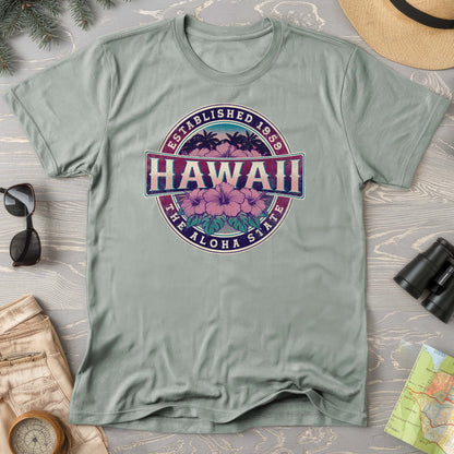 Hawaii Badge Comfort Colors T-shirt