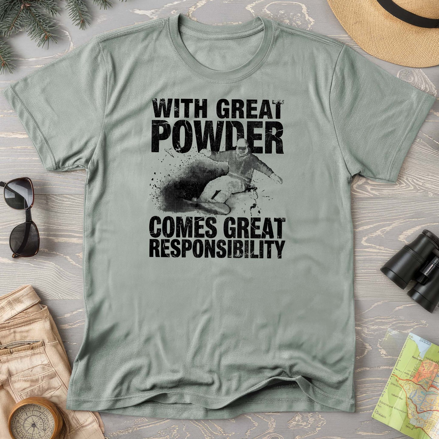 Great Powder Comfort Colors T-shirt