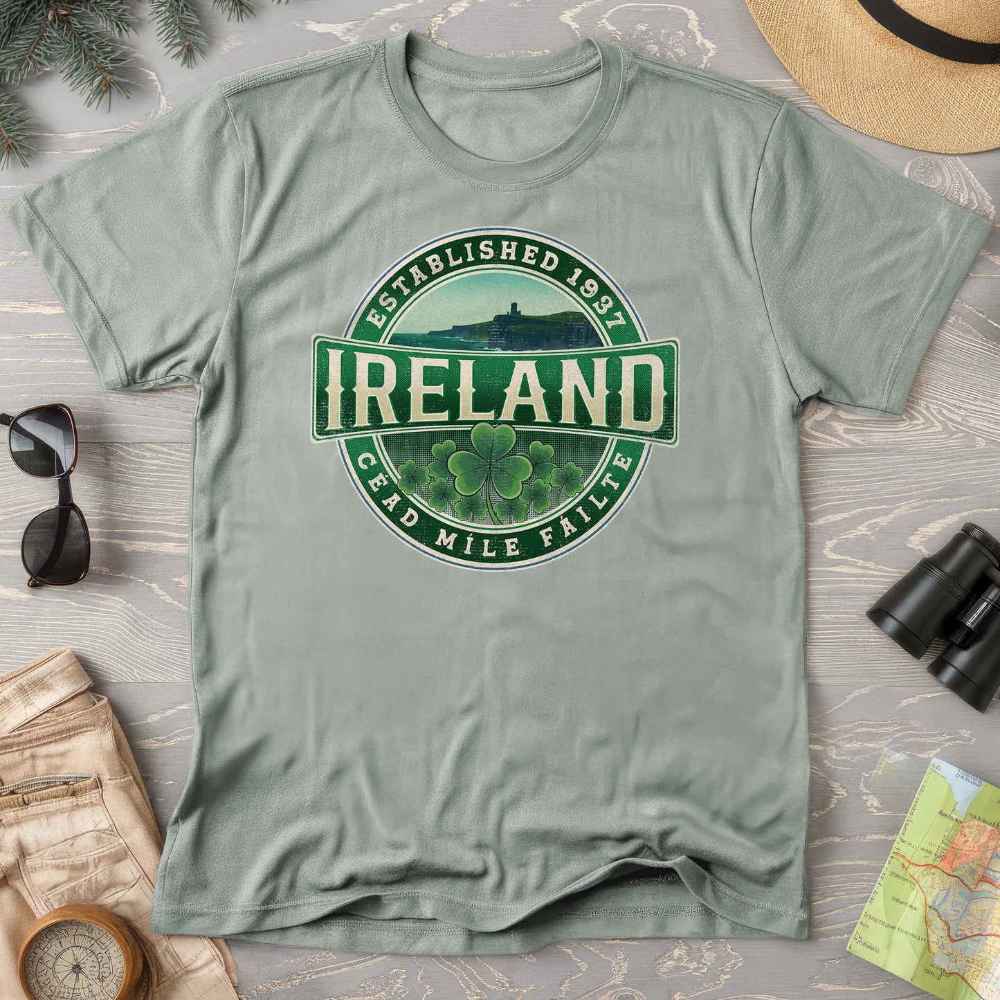 Ireland Badge Comfort Colors T-shirt
