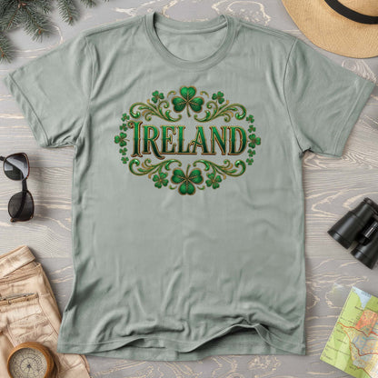 Ireland Shamrock Emblem Comfort Colors T-shirt