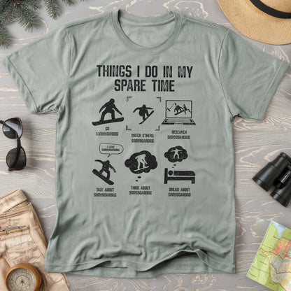 Spare Time Snowboard T-shirt