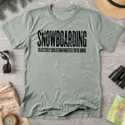Snowboarding "Cooler" T-shirt