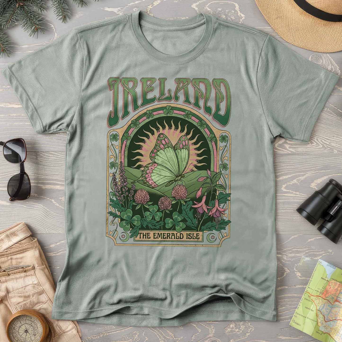 Ireland Butterfly T-Shirt