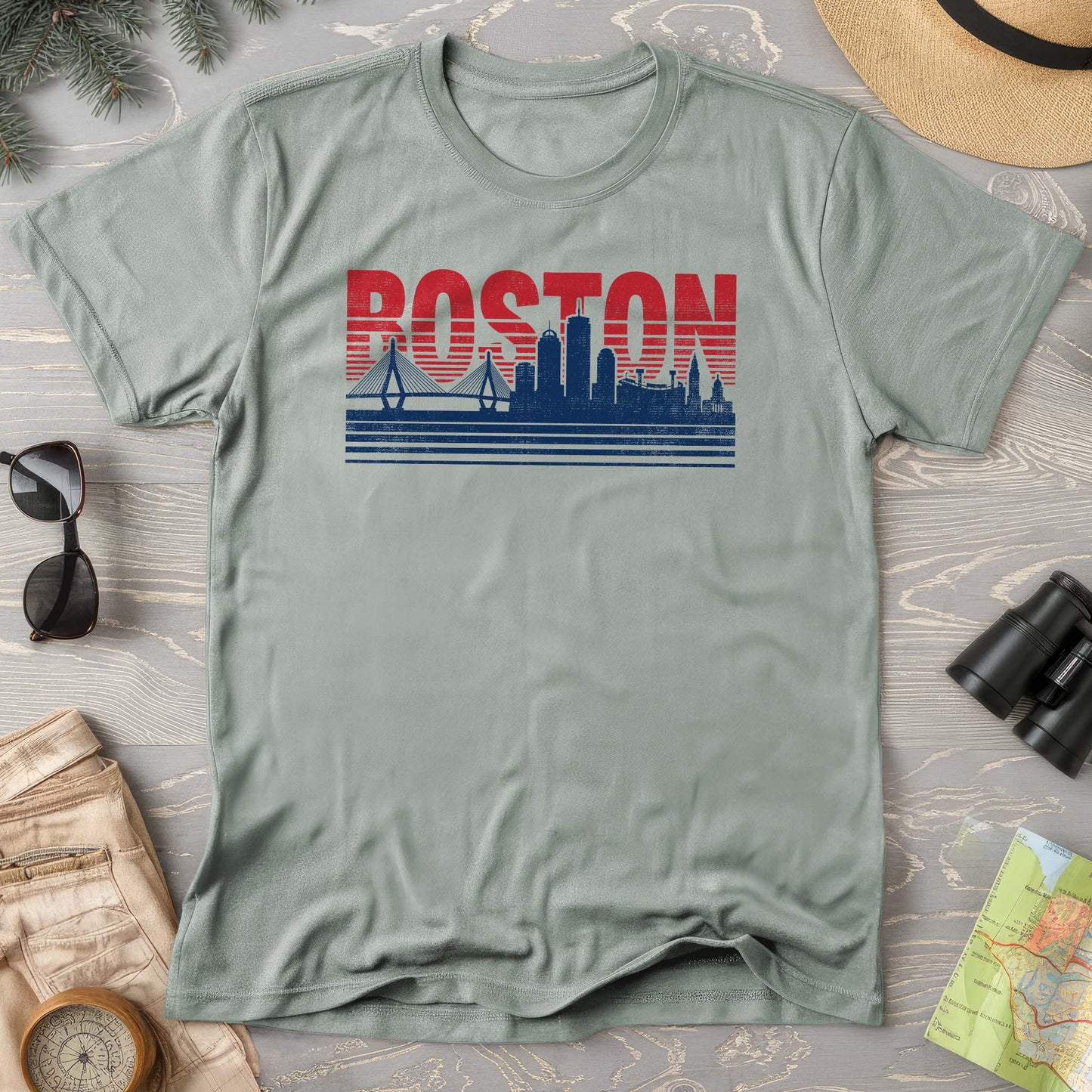Boston Skyline T-Shirt