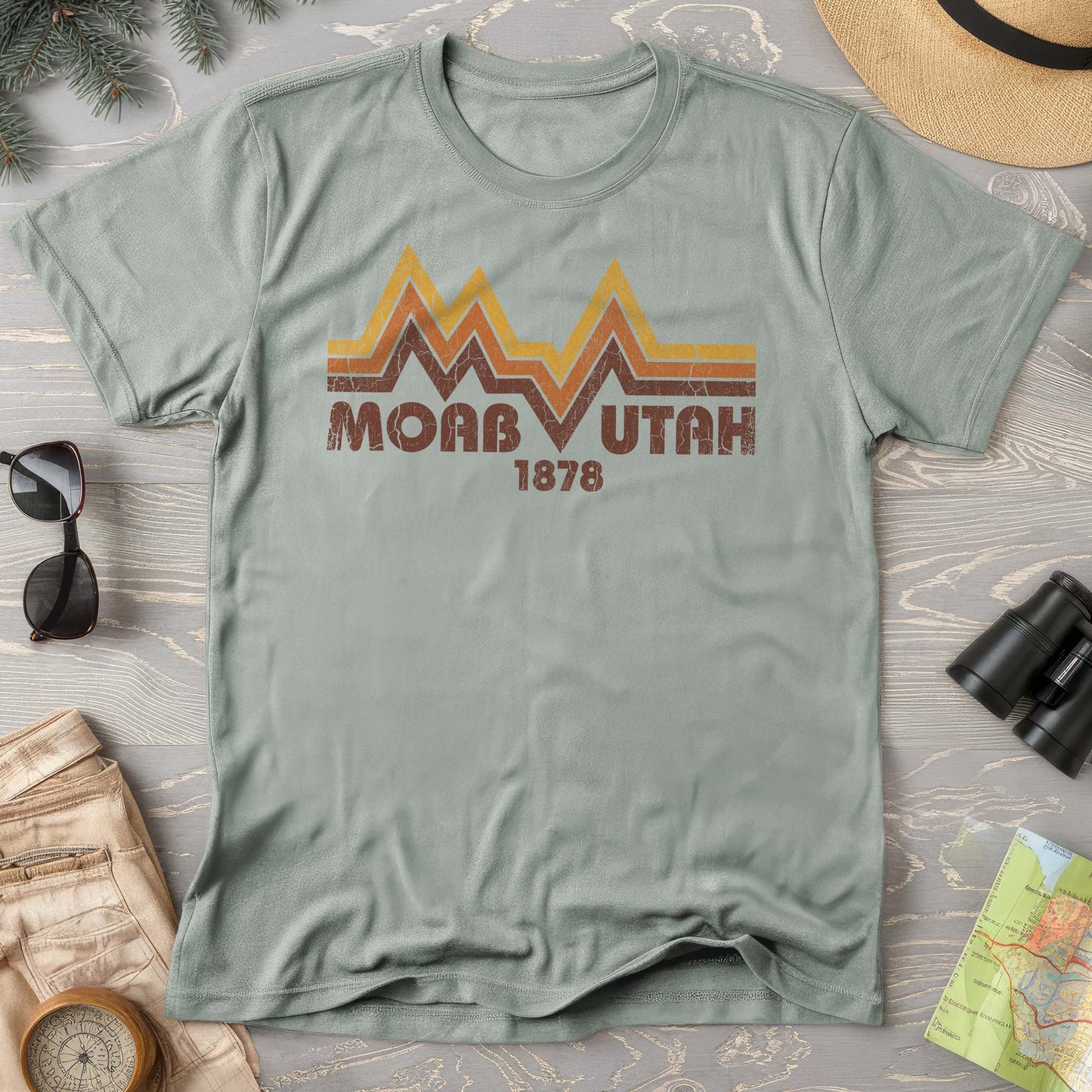 Moab Utah Retro T-Shirt