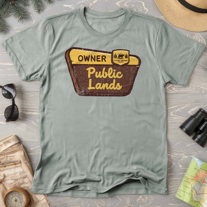 Public Lands Owner T-Shirt