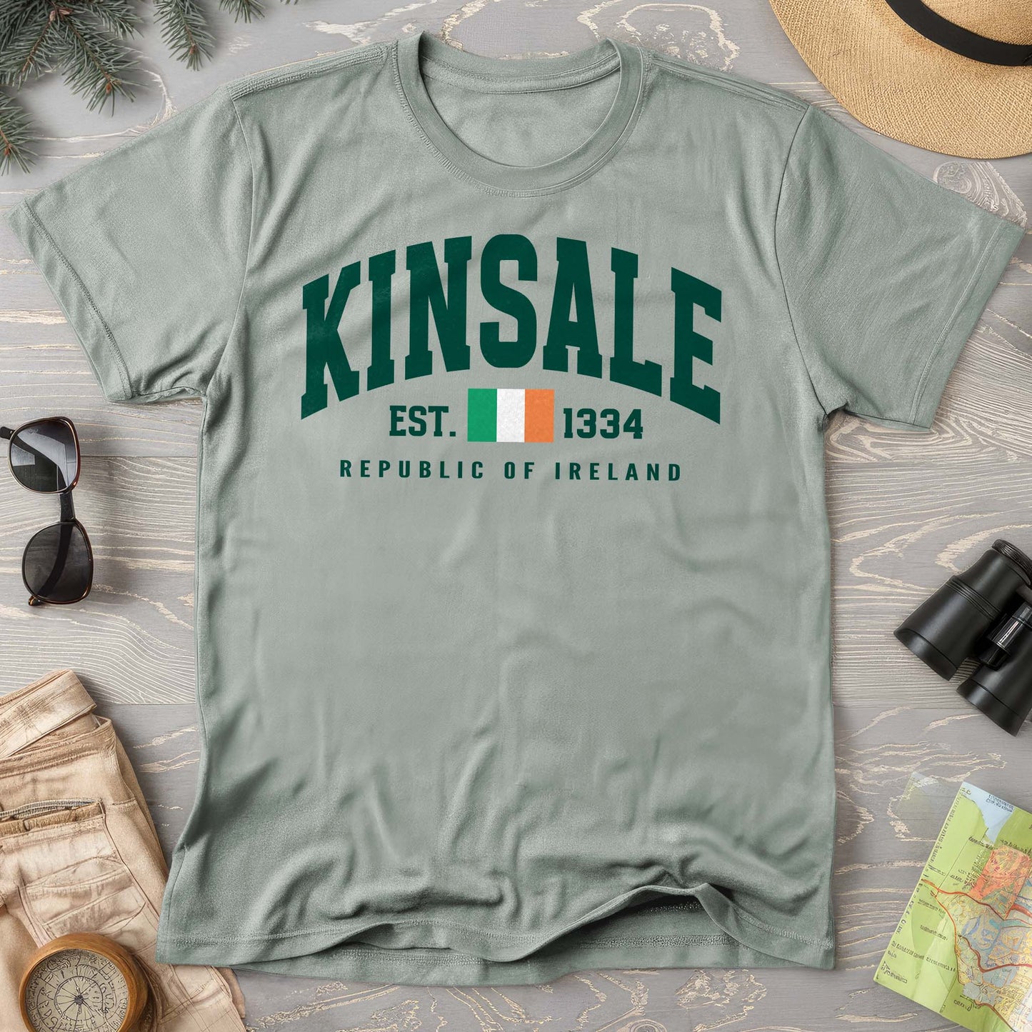 Kinsale Varsity Flag T-Shirt