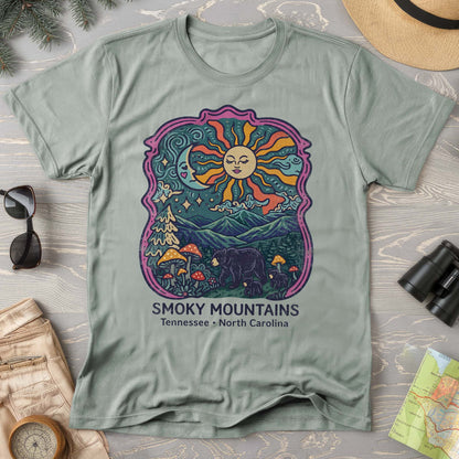 Smoky Mountains Groovy Bears T-Shirt