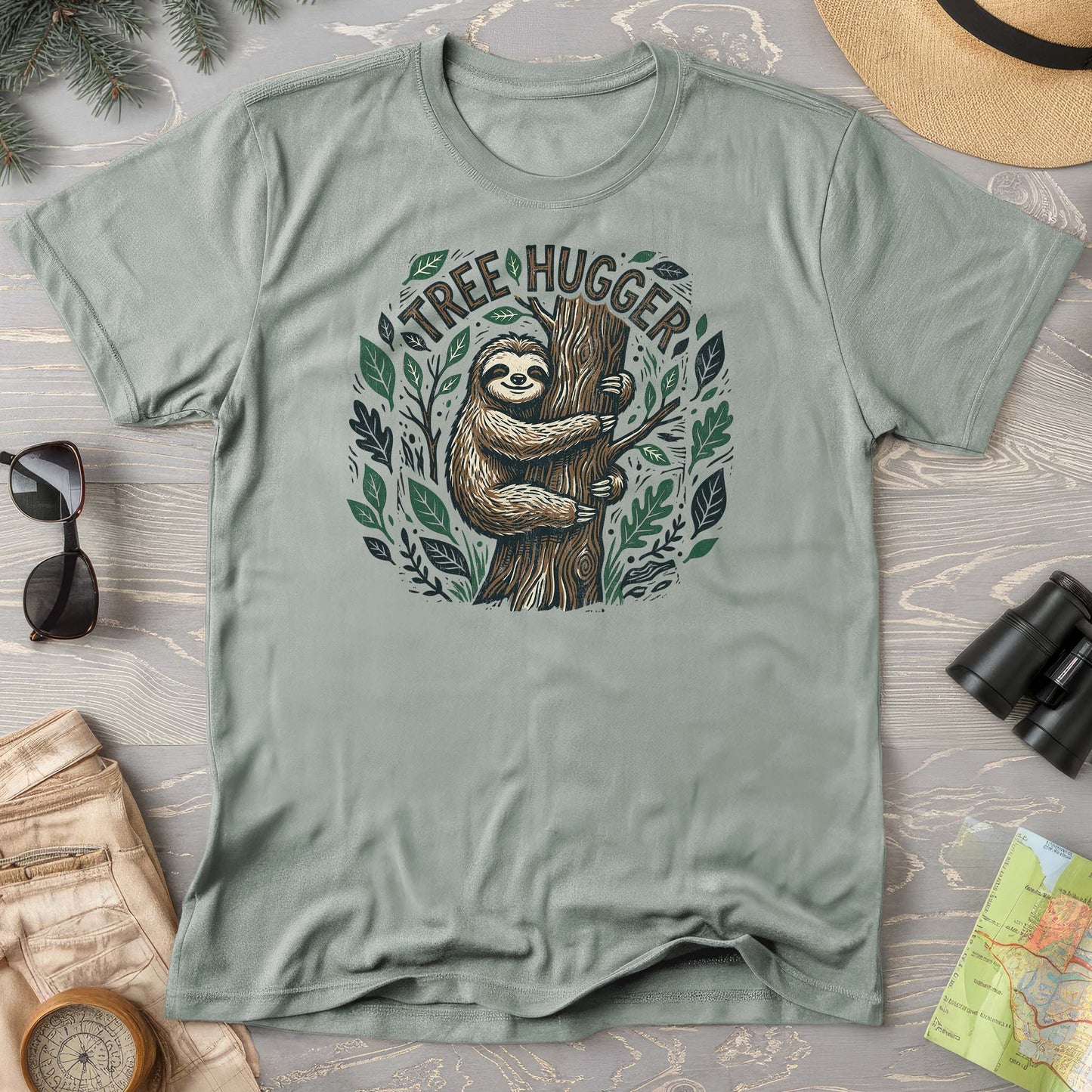 Tree Hugger Sloth T-Shirt