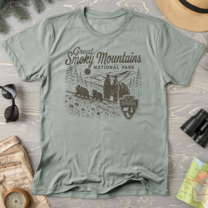 Smoky Mountains Vintage Sketch T-Shirt