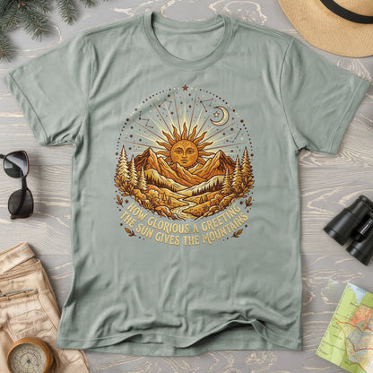 Glorious Greeting John Muir T-Shirt