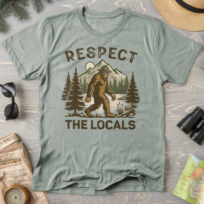 Respect The Locals Bigfoot Ranger T-Shirt