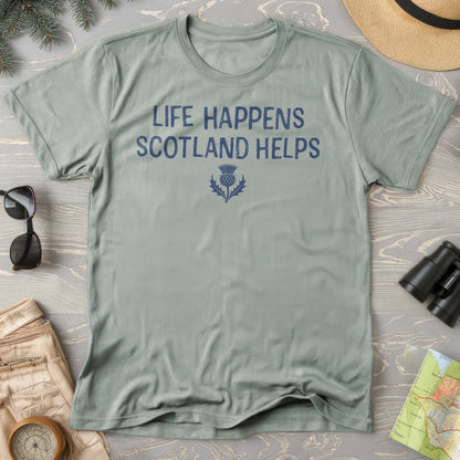 Life Happens Scotland T-Shirt