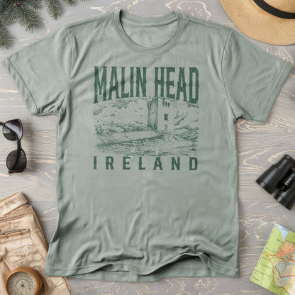 Malin Head Ireland Sketch T-Shirt