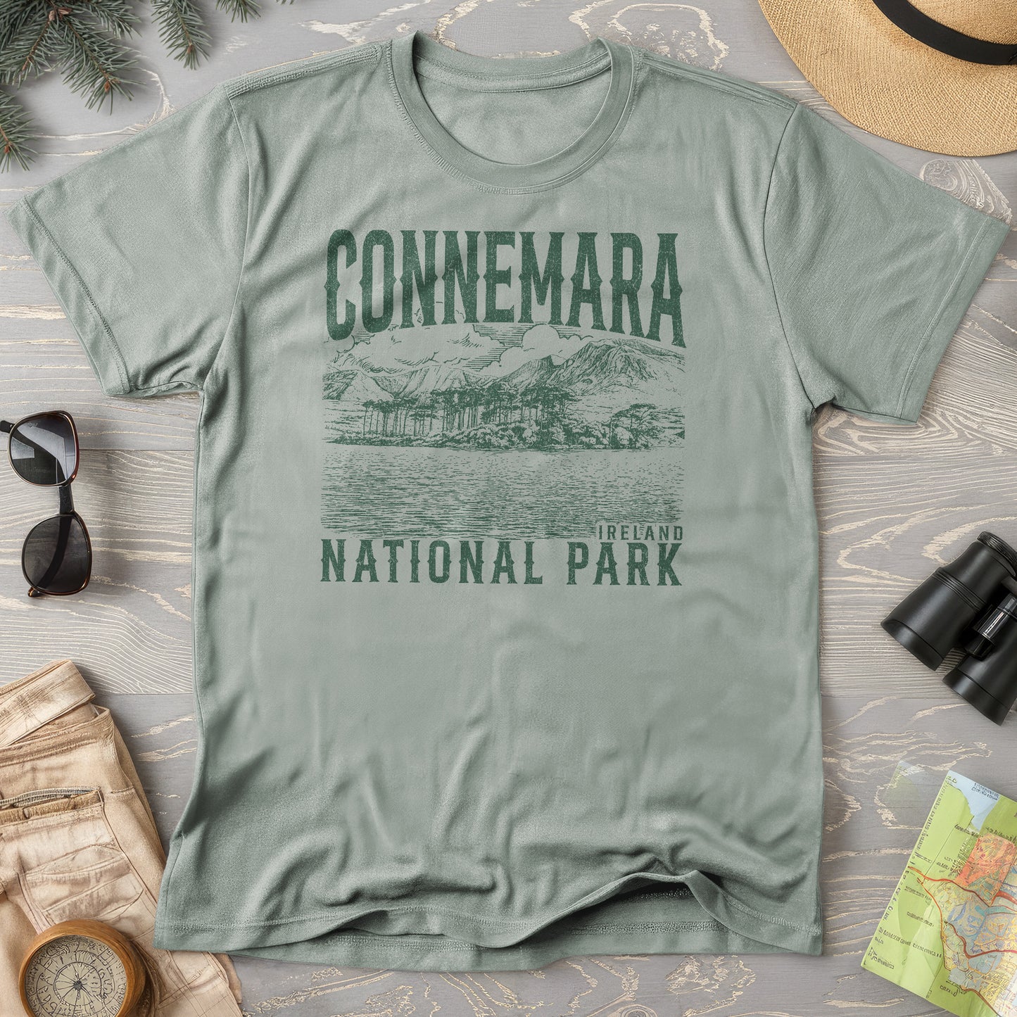 Connemara Ireland Sketch T-Shirt