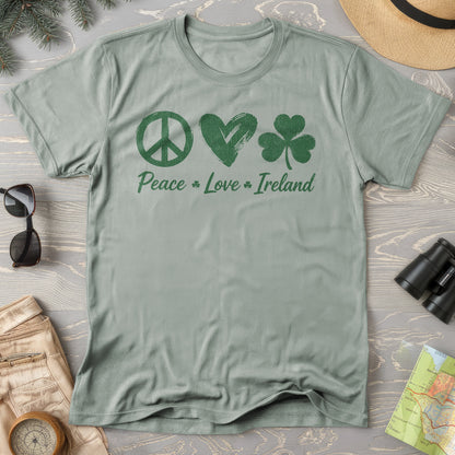 Peace Love Ireland T-Shirt