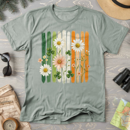 Irish Flower Stripes T-Shirt