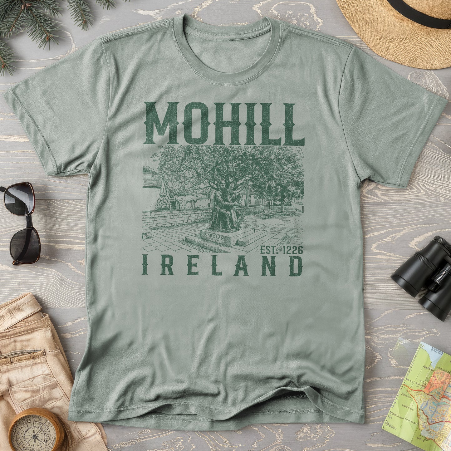 Mohill Ireland Sketch T-Shirt