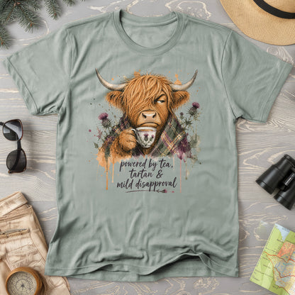 Mild Disapproval Tartan T-Shirt
