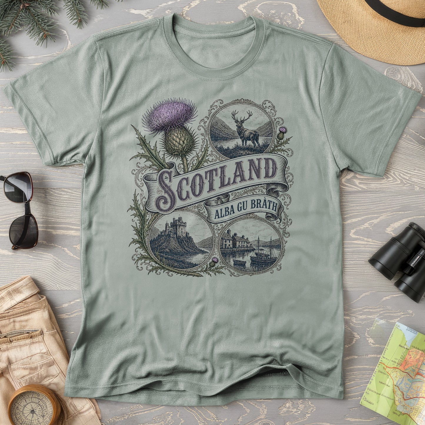 Scotland Vignettes T-Shirt