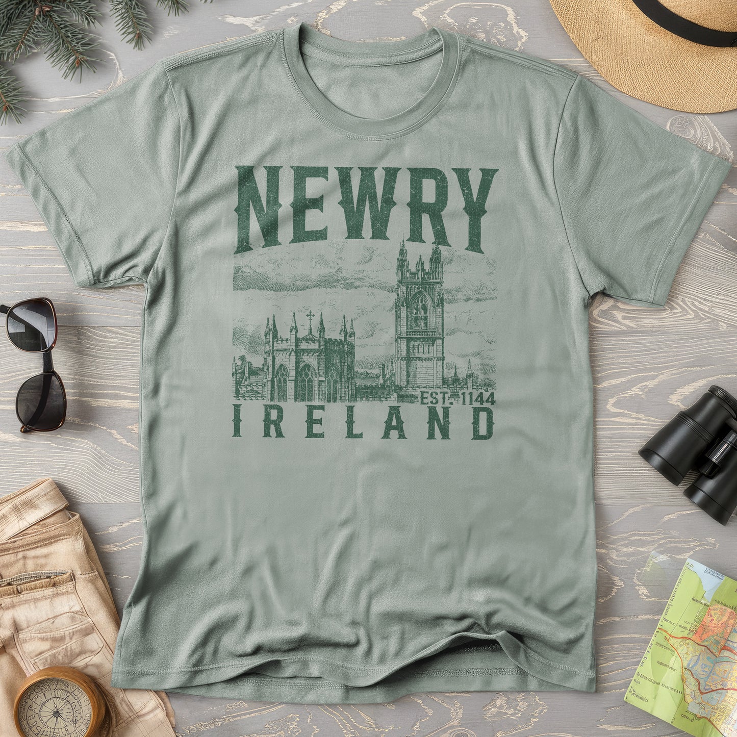 Newry Ireland Sketch T-Shirt