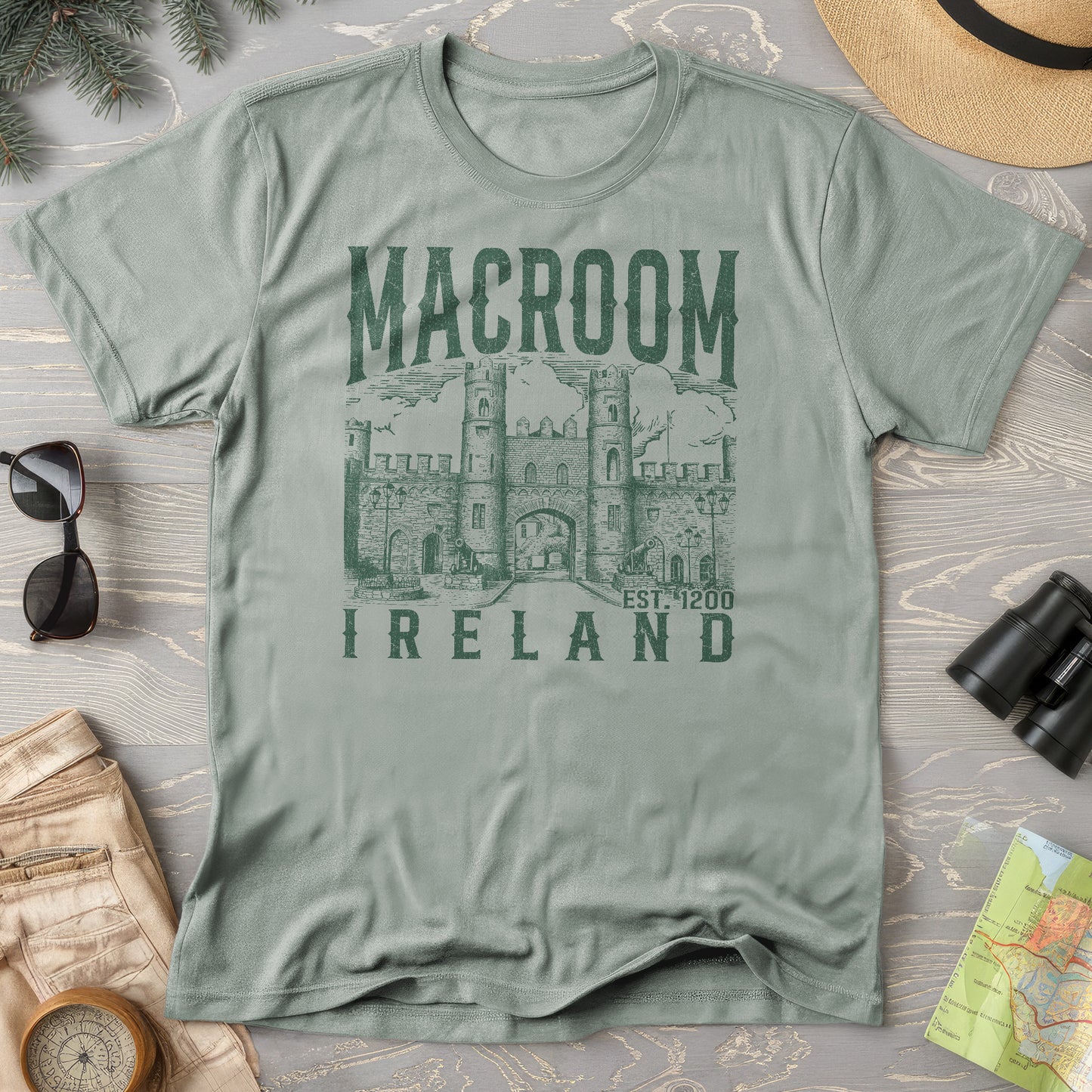 Macroom Ireland Sketch T-Shirt