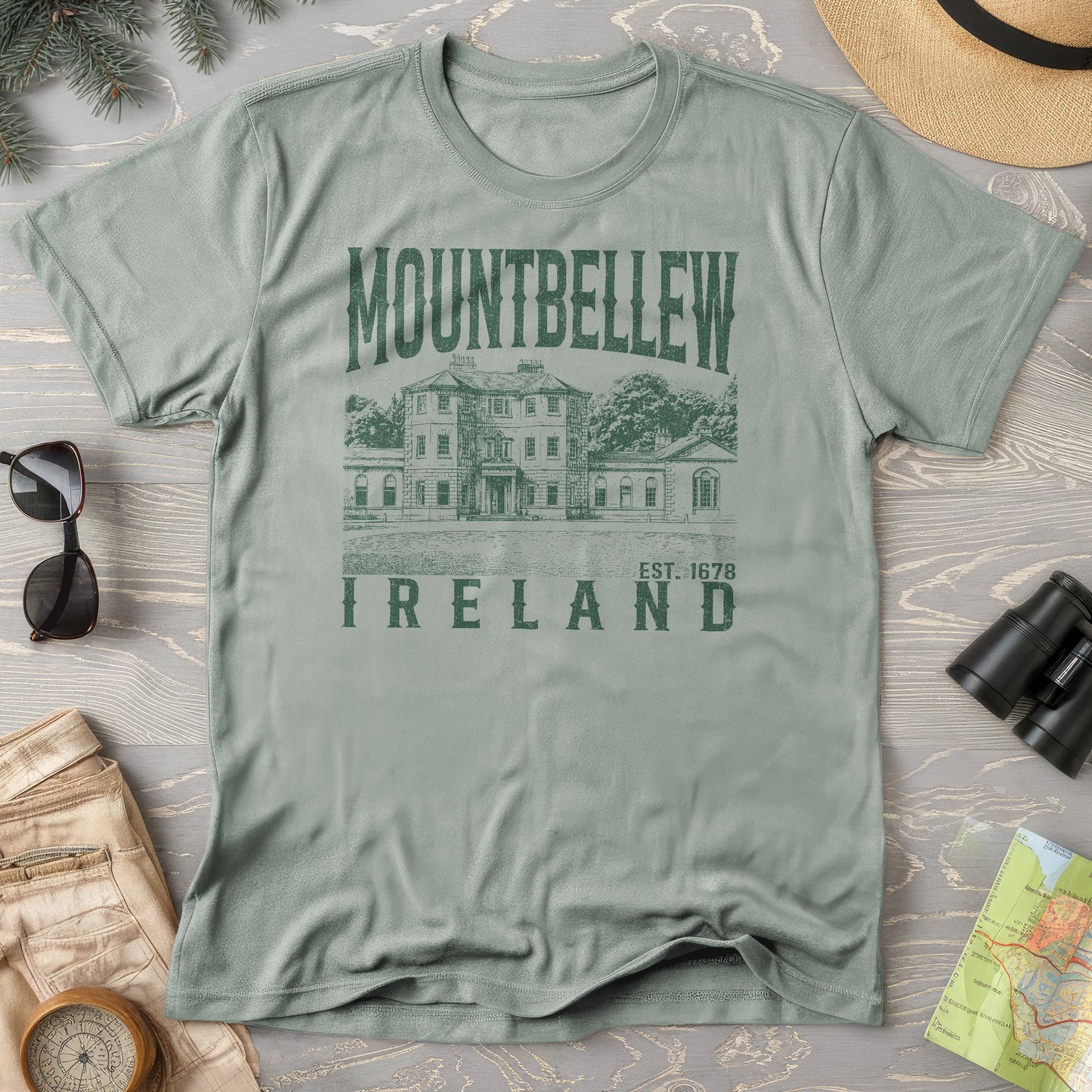 Mountbellew Ireland Sketch T-Shirt