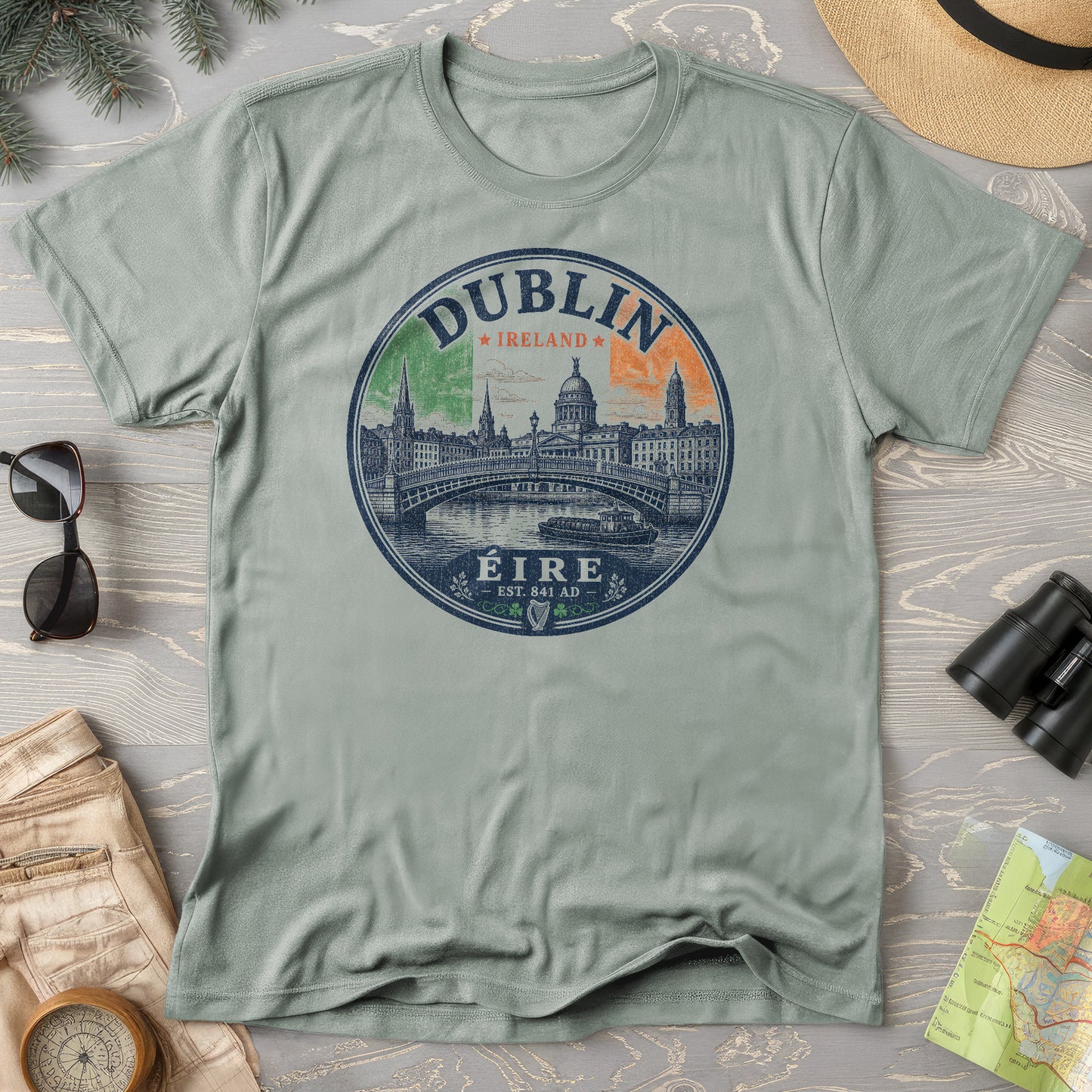 Dublin Badge T-Shirt